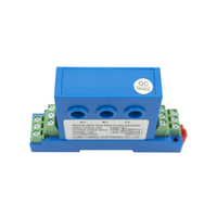 Transducteur de courant triphasé AC TR2207B-LBC24, entrée AC 0-10A, sortie DC 0-20mA, transmetteur de courant pour la gestion des bâtiments
