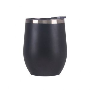Powder Coat Anti-Slip Exterior Design Wine Cup With Lid 350Ml Housewarming Gift Choice for Office Travel ASM09 - Product Image 4