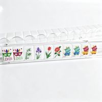Jeu de Mahjong américain en acrylique blanc personnalisé, tuiles de Mahjong gravées avec logo, fabricant OEM ODM