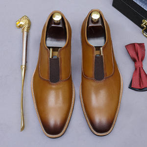 2026 High-quality Business Casual Lace-up Oxfords <b>Shoes</b> <b>Men</b> Genuine Leather Upper Evergreen Design Anti-Slippery <b>Waterproof</b> - Product Image 5