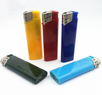 Allume-cigare rechargeable personnalisé en gros avec briquet en plastique électronique de haute qualité