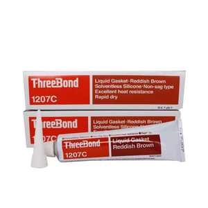 Xxt67 ThreeBond TB1207C Sellador de Silicona Líquido de Secado Rápido, Color Marrón Rojizo, para Sellado de Motores a Altas Temperaturas - Product Image 1