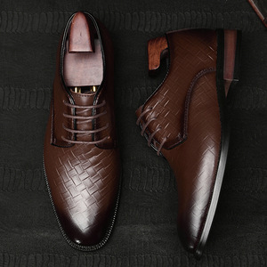 Chaussures en cuir pour hommes pour les affaires, les occasions formelles et décontractées, chaussures Oxford pour hommes pour mariage - Product Image 4