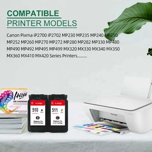 ตลับหมึก CL-511XL hicor ผลิตซ้ำสำหรับ PG510XL CL511XL PG 510 CL 511 PG-510XL สำหรับ <span class=keywords><strong>Canon</strong></span> PIXMA IP2700เครื่องพิมพ์ <span class=keywords><strong>MP280</strong></span> - Product Image 6