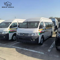 Minibús FOTON G9 de 16 Asientos Personalizado, Microbús de Gasolina para 16 Pasajeros en Stock