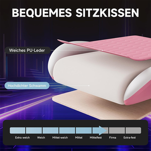 Chaise de jeu économique pour fournisseurs, avec logo personnalisé, chaise PC avec repose-pieds et base en acier pour adolescents et salles de jeu - Product Image 5