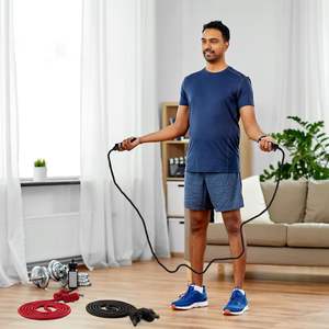 Nuevo diseño <span class=keywords><strong>de</strong></span> silicona <span class=keywords><strong>cuerda</strong></span> <span class=keywords><strong>de</strong></span> saltar <span class=keywords><strong>de</strong></span> flujo ponderado 500g para cardio, boxeo, HIIT y parte superior del cuerpo <span class=keywords><strong>cuerda</strong></span> <span class=keywords><strong>de</strong></span> flujo <span class=keywords><strong>de</strong></span> ejercicio <span class=keywords><strong>cuerda</strong></span> <span class=keywords><strong>de</strong></span> saltar - Product Image 4