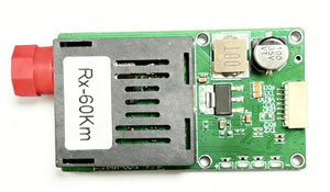 2026 Más Vendido 155M 60KM Convertidor de Medios de Fibra Óptica SC/FC/ST Transceptor FPV TTL Módulo Transceptor Óptico de Fibra para UAV - Product Image 4