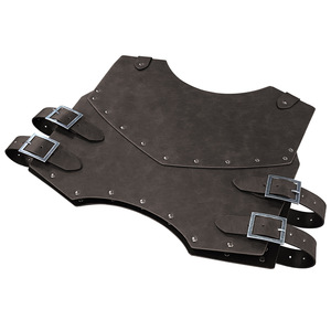 Armatura Pettorale in Finta Pelle Medievale, Armatura Retrò da Mercenario Cavaliere Arciere, Gilet Protettivo Regolabile per Festa in Stile Rinascimentale - Product Image 6