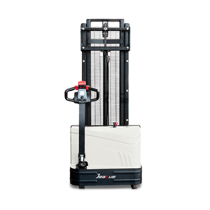 電気パレットスタッカー最大3M鉛蓄電池フォークリフト電気スタッカー - Product Image 3