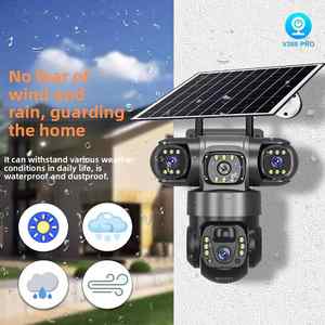 Telecamera di Sicurezza V380 Pro 4G a Basso Consumo Energetico, Alimentata a Energia Solare con Pannello Solare e Batteria da 8000mAh per la Sicurezza Domestica - Product Image 3