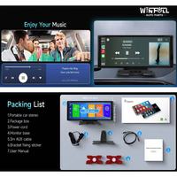 Radio FM con Navegación GPS para Auto de 10.26 Pulgadas, Control por Voz, Carplay, Llamadas Inalámbricas, 2GB de RAM Integrada, GPS, Pantalla RGB, 1 Año de Garantía