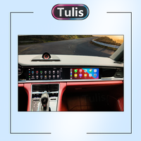 Sistem kontrol sentuh 11 inci Multimedia pilot Co Tulis untuk Porsche Panamera 2018-2023 Unit utama Carplay hiburan Video