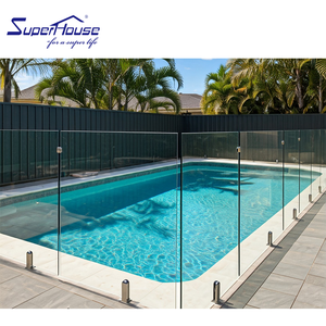 모던 디자인 야외 알루미늄 유리 난간 강화 안전 유리 UV 저항성 저유지보수 DIY 304/316 - Product Image 4