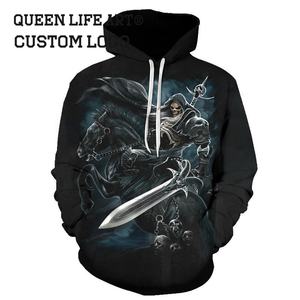 Sweat à capuche personnalisé 100% Polyester dtg impression numérique sweats à capuche sweat à capuche de <span class=keywords><strong>hockey</strong></span> personnalisé 100% cotten poids lourd luxe personnalisé - Product Image 1