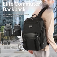 Mochila para Portátil de Viaje de Negocios, Duradera y Elegante, con Compartimento para Electrónicos con Absorción de Impactos y Gran Capacidad