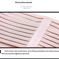 Ceinture de soutien lombaire et de la taille réglable et durable, enveloppement de compression multicouche pour le fitness et le confort quotidien