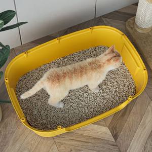 Caixa de Areia para Gato Jumbo de Plástico com Capacidade de 20L, Ecológica, Fácil de Limpar, Design à Prova de Respingo e Controle de Odor - Product Image 3