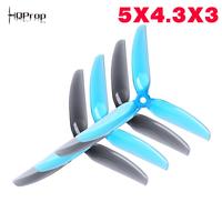 Hélice HQ Prop 5x4.3x3 V2s 5043 5 pouces 3 pales/tripales compatible avec le moteur Xing E 2208