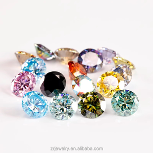 VVS1 Claridad <span class=keywords><strong>Moissanite</strong></span> Diamante Color champán Corte brillante redondo <span class=keywords><strong>DF</strong></span> <span class=keywords><strong>Moissanite</strong></span> suelto para la fabricación de joyas - Product Image 6