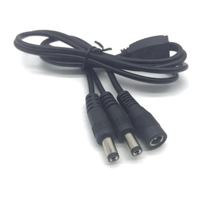 CCTVシステムカメラ用12V用1〜4スプリッターケーブル電源ACDCケーブル - Product Image 3