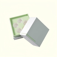 Boîte d'emballage de parfum et de cosmétiques en carton écologique, recyclable, lavable, couleur personnalisée professionnelle