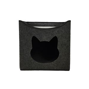 Invierno cálido sostenible plegable completamente cerrado nido grande para mascotas multicapa cuatro estaciones botón estampado tela lavable desmontable - Product Image 5