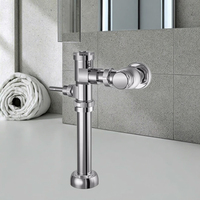Katup Siram Toilet Pedal Berbahan Kuningan Hemat Air Konsumsi Dapat Diatur Desain Modern Tempat Umum Kamar Mandi Keluarga Hotel