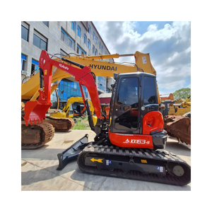 Machine de construction d'excavatrice utilisée par ingénierie de Kubota de bonne condition KX utilisée KX163-5 excavatrice utilisée de 6 tonnes en vente - Product Image 1