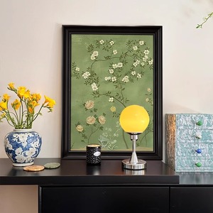 Decorazione d'Ingresso in Stile Medievale Francese, Arte Murale Floreale Vintage per Corridoio, Dipinto Incorniciato <span class=keywords><strong>di</strong></span> Lusso Accessibile per Soggiorno - Product Image 4