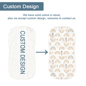 ผ้ามัสลินสำหรับเด็ก6ชั้นผ้ามัสลินแบบปรับแต่งได้ผ้าสำหรับเรอ - Product Image 2