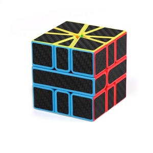 <span class=keywords><strong>Cubo</strong></span> mágico de velocidad de fibra de carbono promocional 3x3x3 ABS Fidget Puzzle Toy Mini 3x3 4x4 5x5 para aliviar el estrés - Product Image 3
