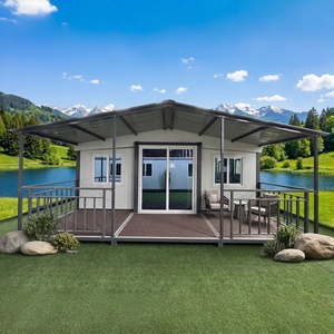 Maison conteneur préfabriquée à double aile extensible à montage rapide pour fermes fruitières et hébergements touristiques saisonniers - Product Image 1