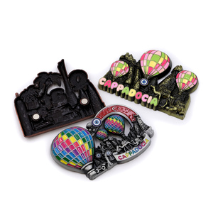 <span class=keywords><strong>Souvenir</strong></span> di Viaggio: Magnete per Frigorifero 3D a Forma di Mongolfiera delle Città Turche, <span class=keywords><strong>Souvenir</strong></span> Turistici da Viaggio Intorno al Mondo - Product Image 1