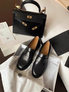 Mocassini pigri Slip-On stile autunno stile retrò stile britannico in camoscio stile vintage uva tinta unita scarpe da passeggio Fast Stock - Product Image 6