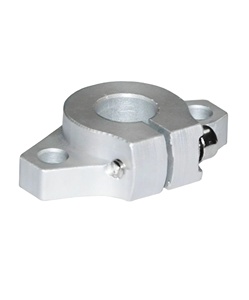 Soporte de Eje Tipo Brida de Aleación de Aluminio y Acero Inoxidable para Máquinas CNC, Rodamientos Lineales y Robots - Product Image 1