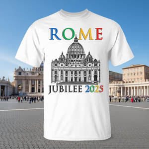 Camiseta del Vaticano del Jubileo de Roma 2025, Peregrinos de la Esperanza - Product Image 3