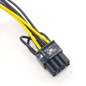SATA 15 Pin Sata Nam Đến <span class=keywords><strong>PCI</strong></span>-E Nhanh 6 + 2 Pin Nam Video Kết Nối Bộ Chuyển Đổi 20Cm 8 Pin cáp Điện Cho <span class=keywords><strong>CPU</strong></span> Video Thẻ - Product Image 5