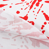 Housses de canapé et fauteuil en tissu tricoté polyester élasthanne 100D, respirant, extensible, antistatique, à thème de Noël, poids moyen