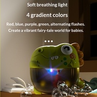 Nouveau jouet de bain dinosaure en plastique transfrontalier pour enfants avec machine à bulles, outil de jeu de sable pour baignoire de bébé