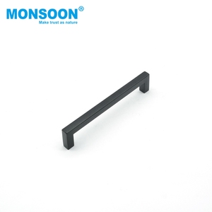 Nhà bếp hiện đại tủ quần áo lỗ duy nhất mà<span class=keywords><strong>u</strong></span> đen Chrome tủ tủ quần áo ngăn kéo tủ quần áo <span class=keywords><strong>U</strong></span> hình dạng kéo tủ Hợp kim kẽm xử lý cho nhà - Product Image 3