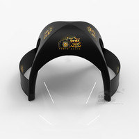 Tentes gonflables en dôme TPU de 10 pieds et support de toile de fond de boîtier en tissu de tension 360 pour cabine photo de plate-forme de mouche