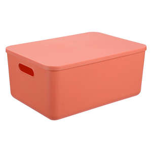 Contenedor de almacenamiento multifuncional de Color personalizado de alta calidad, cesta de almacenamiento moderna de plástico para el hogar, venta al por mayor de alimentos para el hogar - Product Image 1