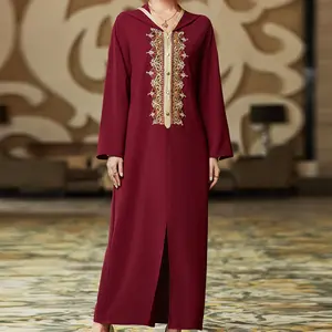 EID 2024 djellaba marocains /Djellaba Dubai Abaya Kaftan Casual Hooded caftan morocco abaya women muslim dress