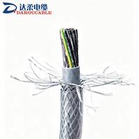 Cable de Control LIYCY 2x0.3, Par Trenzado Blindado, 8 AWG, 300/300V, PVC, para Instrumentación y Cableado de Señales, DIN 47100