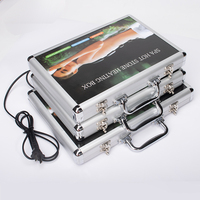 Ensemble de 16 pierres de massage chaudes en jade 100% naturel, boîte de pierres énergétiques pour spa, compresse chaude thermostatique automatique pour le raffermissement de la peau