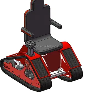 Silla de Ruedas Eléctrica con Orugas Plegable y Portátil de Fabricantes con Motor y Control Remoto - Product Image 1