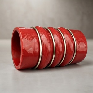 Manguera de Silicona Reforzada <span class=keywords><strong>Premium</strong></span>, Tubería CAC para Lado de Alta Temperatura, Revestimiento Resistente al Aceite FKM, Alta Presión de Trabajo, Diseño OEM Personalizable - Product Image 1