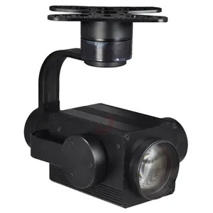 30x Zoom Objek Pelacakan HD Starlight UAV Drone 3 Axis Gimbal Udara Kamera