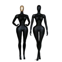 Maniquí de Plástico de Cuerpo Completo para Exhibición de Ropa Europea y Americana, Modelo BBL, Talla Grande para Mujer, con Pecho y Cadera Grandes, en Pose de Pie